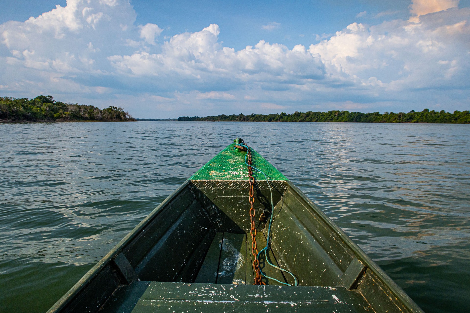 Sailing in the Amazon