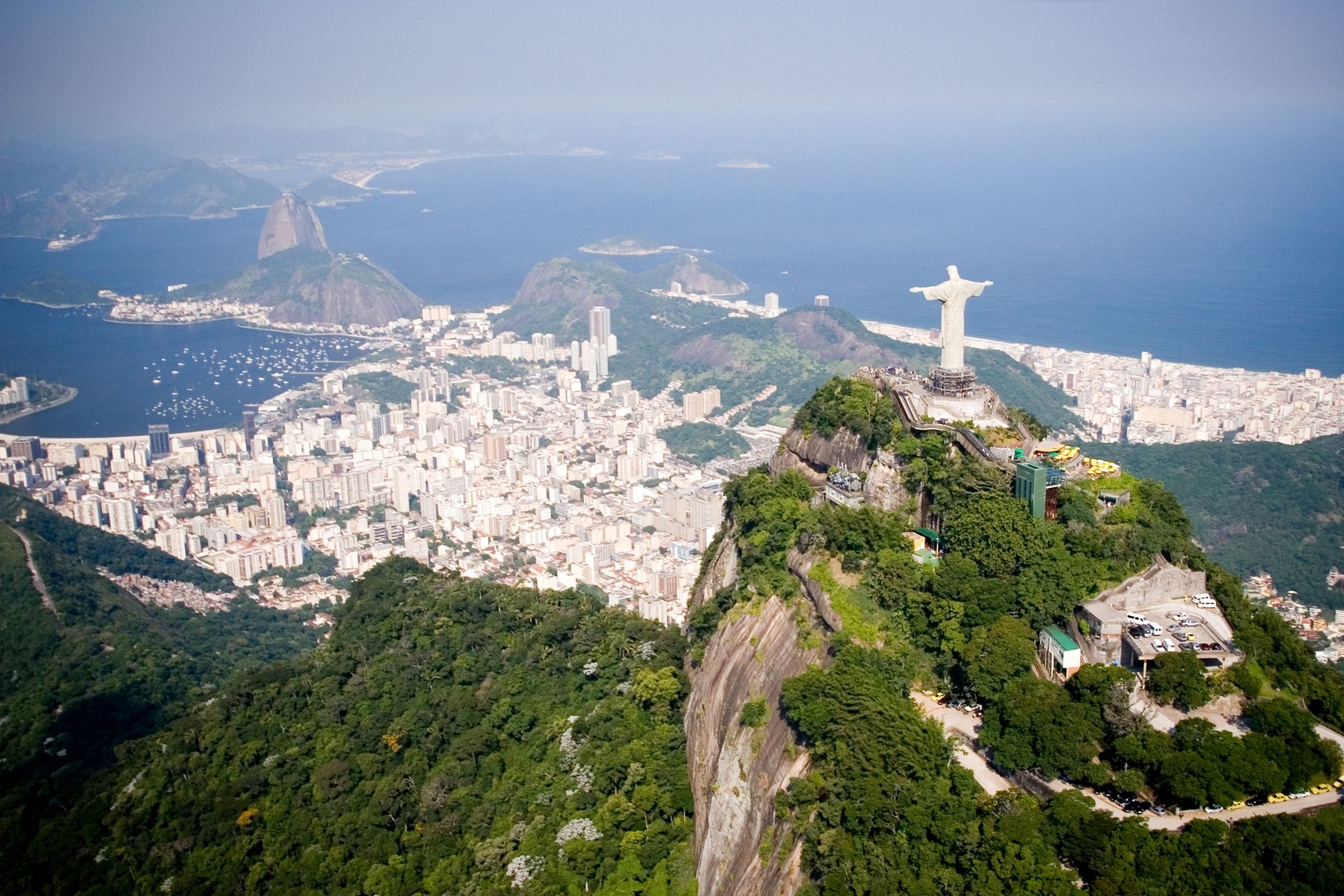 Aerial of Rio de Janeiro